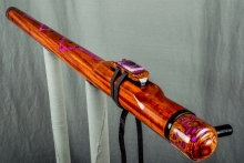 Grenadillo  Native American Flute, Minor, Low C-4, #L19B (12)